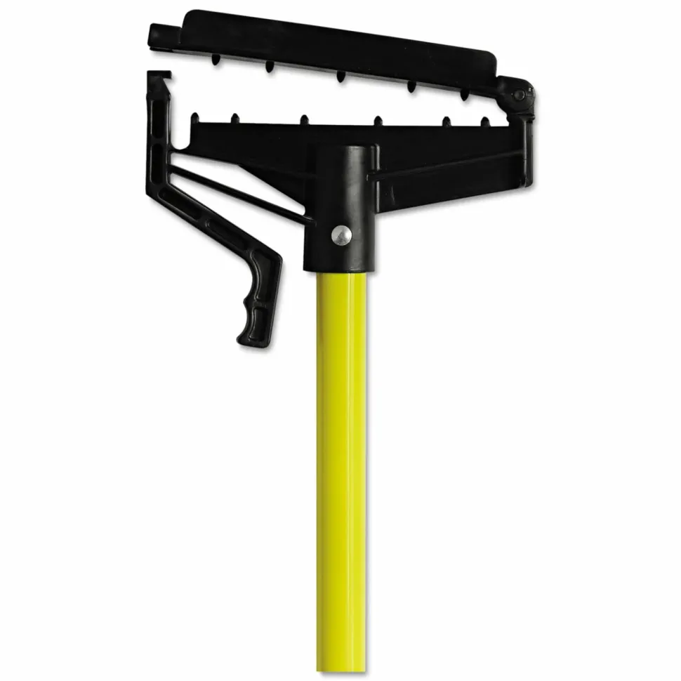 O-Cedar Commercial Quick-Change Mop Handle, 60", Fiberglass, Yellow