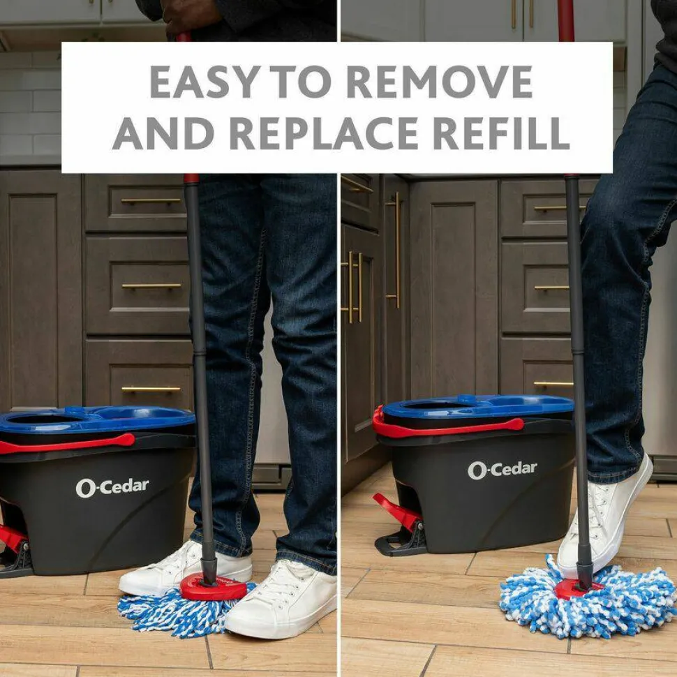 O-Cedar EasyWring Rinse Clean Mop Refill