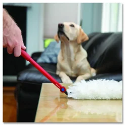 O-Cedar Flex and Catch Duster Heavy-Duty Refills, Polyester, White, 5/Pack
