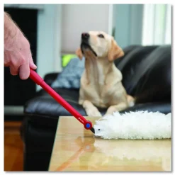 O-Cedar Flex and Catch Duster Heavy-Duty Refills, Polyester, White, 10/Pack