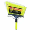 O-Cedar MaxiSweep Angle Broom, Flagged - Yellow Fiberglass Handle