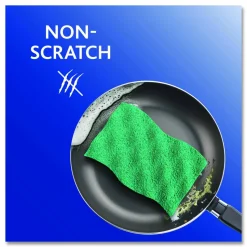 O-Cedar Scrunge Non-Scratch Scrub Sponge, 2.63 x 4.25, 1