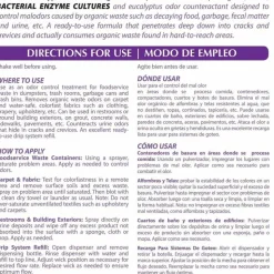 OdoBan Eucalyptus BioOdor Digester Refill, Floral Scent, 128 Oz Bottle