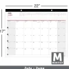 2026-2027 Office Depot Brand Monthly Academic Desk Calendar, 22" x 17", 30% Recycled, July 2026 To June 2027, 2026 to 2027 Calendar