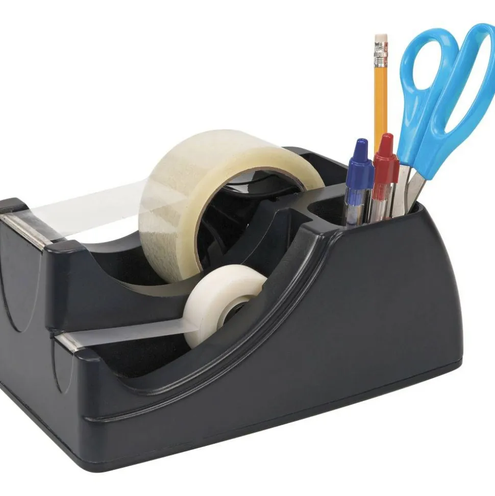 Officemate 96690 Deluxe Heavy Duty Two Roll Tape Dispenser