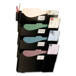 Officemate Grande Central Wall Filing System, 4 Pockets