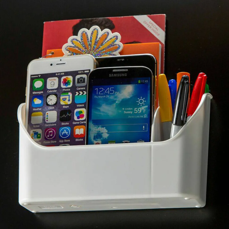 Officemate MagnetPlus Magnetic Organizer, White (92550)