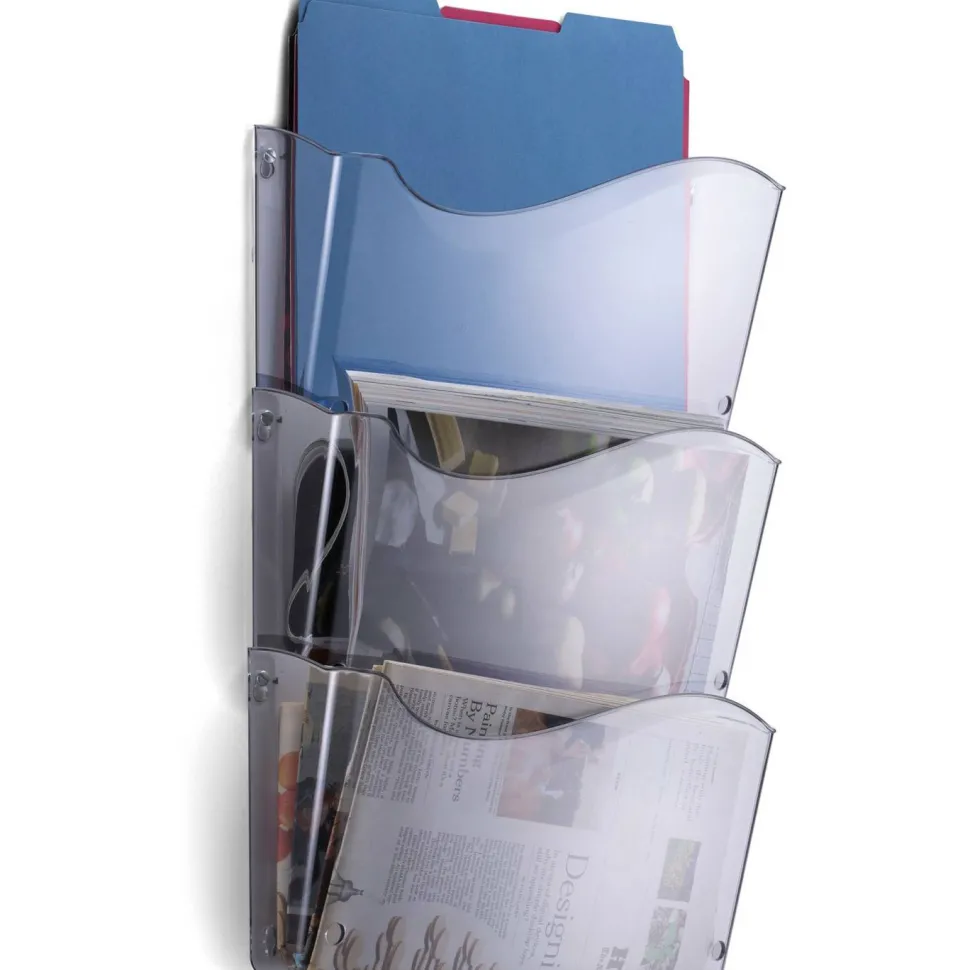 Officemate 21654 Unbreakable Wall File, Clear