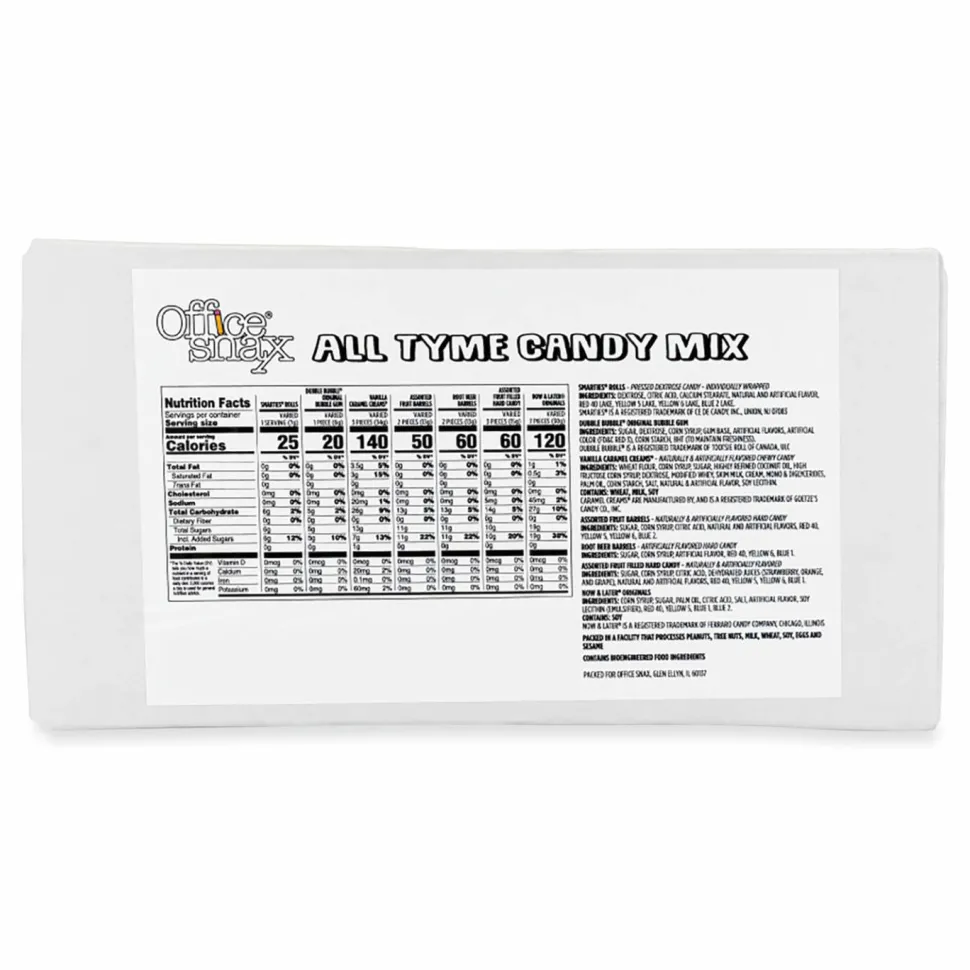 Office Snax Candy Assortments, All Tyme Candy Mix, 1 lb Bag