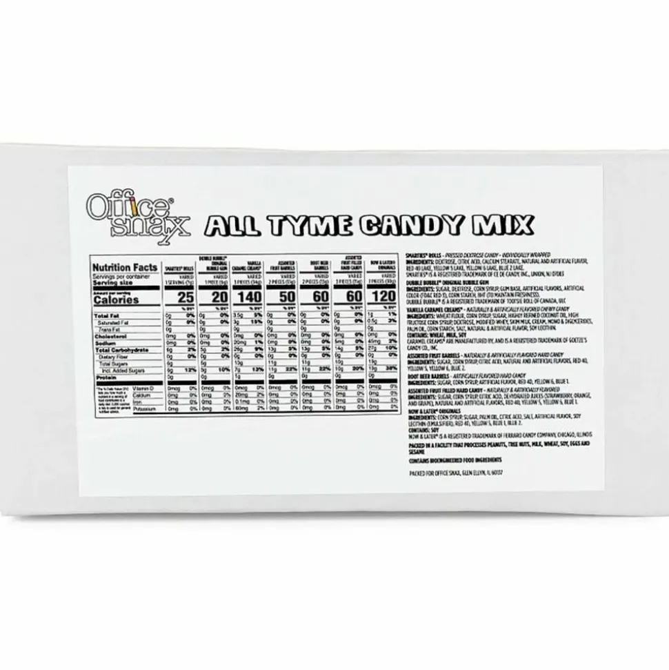 Office Snax Candy Assortments, All Tyme Candy Mix, 1 lb Bag