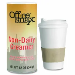 Office Snax Non-dairy Creamer - Powdered cream - 12 oz - pack of 24