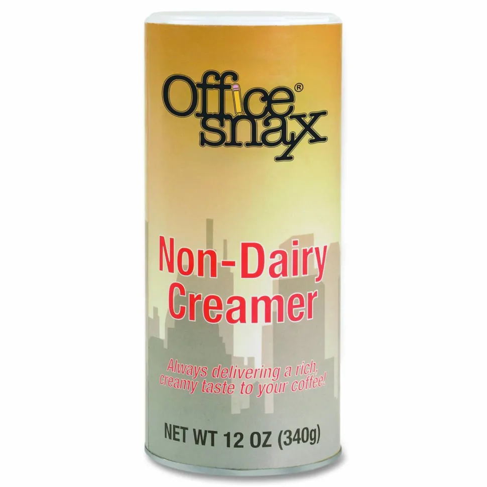 Office Snax Non-dairy Creamer - Powdered cream - 12 oz - pack of 24