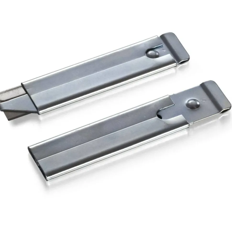 OIC Single-Sided Razor Blade Carton Cutters, Silver, Pack Of 12