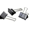 OIC Binder Clips, Large, 2", Black, Box Of 12, 99100
