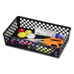 OIC Plastic Supply Baskets, Small Size, 2 3/8