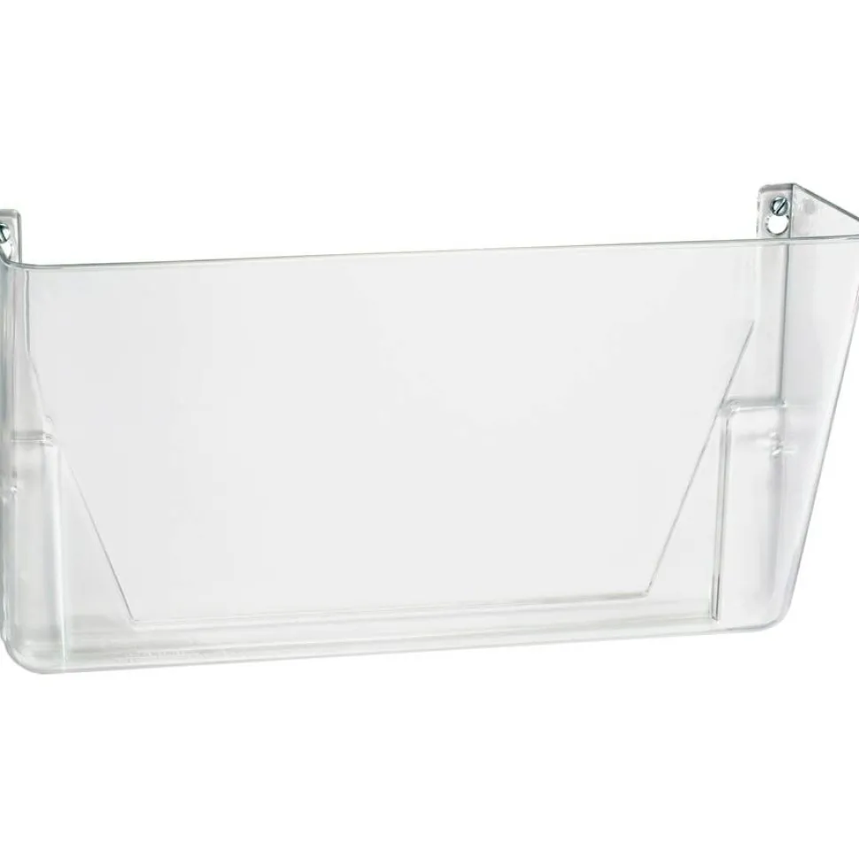 OIC Single Pocket Wall Files, Letter Size, Clear