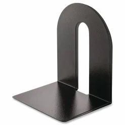 OIC Steel Construction Heavy-Duty Bookends, Non-Skid, 10