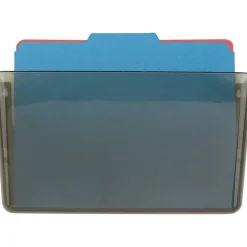 OIC Wall Mountable Plastic Space-Saving Files, 7