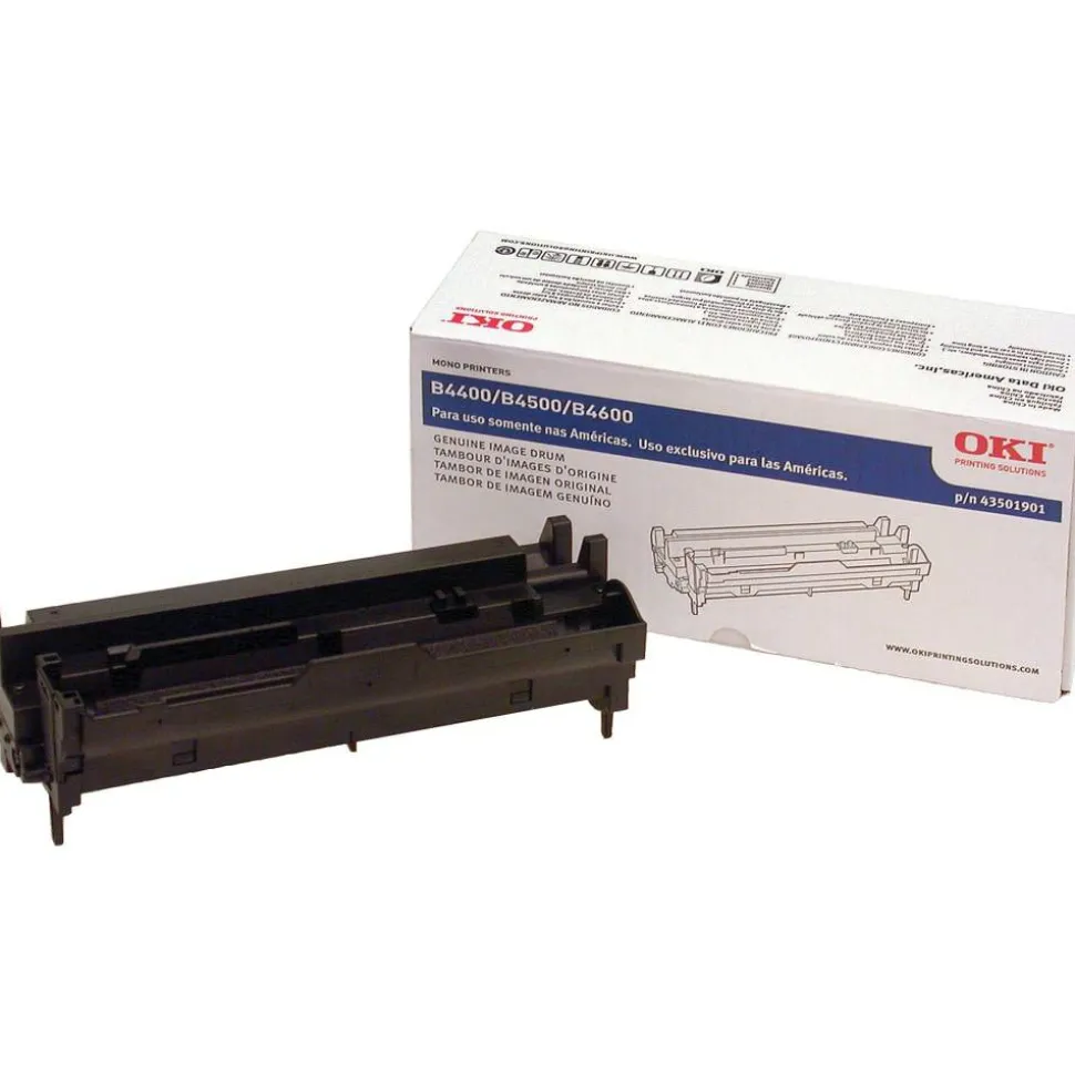 OKI 43501901 High-Yield Black Toner Drum
