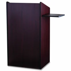 Oklahoma Sound Aristocrat Non-Sound Lectern, 25 x 20 x 46, Mahogany