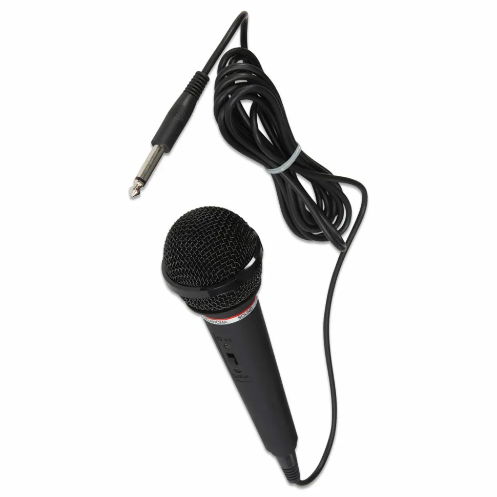 Oklahoma Sound Dynamic Unidirectional Microphone, 9 ft Cord