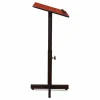 Oklahoma Sound Portable Presentation Lectern Stand, 20 x 18.25 x 44, Cherry