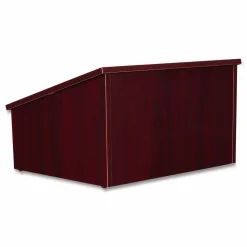 Oklahoma Sound Tabletop Lectern, 23.75 x 19.88 x 13.75, Mahogany