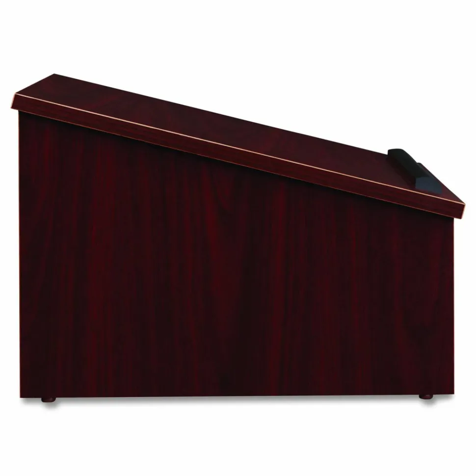 Oklahoma Sound Tabletop Lectern, 23.75 x 19.88 x 13.75, Mahogany