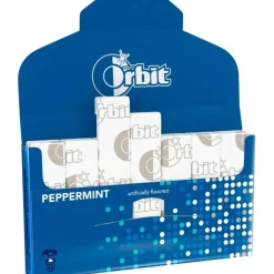 Orbit Gum, Peppermint, 0.95 Oz, Box Of 12