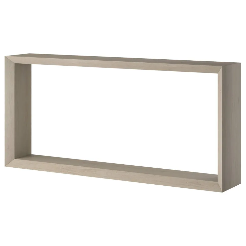 Osmond 64" Wide Rectangular Console Table in Alder White
