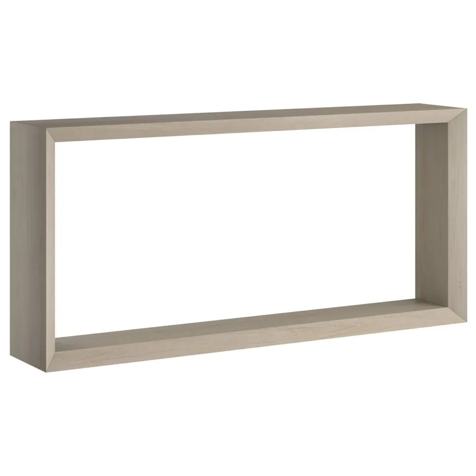 Osmond 64" Wide Rectangular Console Table in Alder White