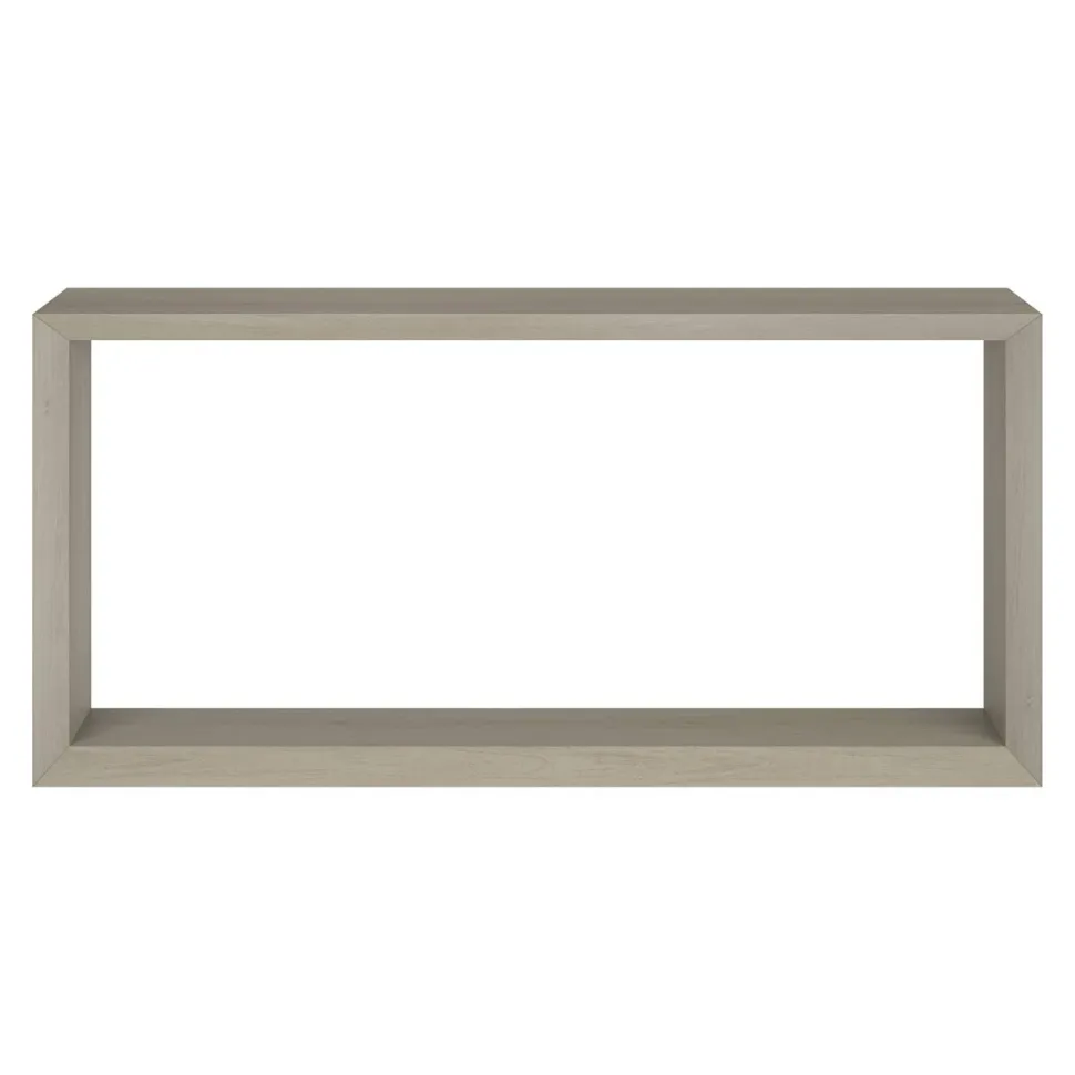 Osmond 64" Wide Rectangular Console Table in Alder White