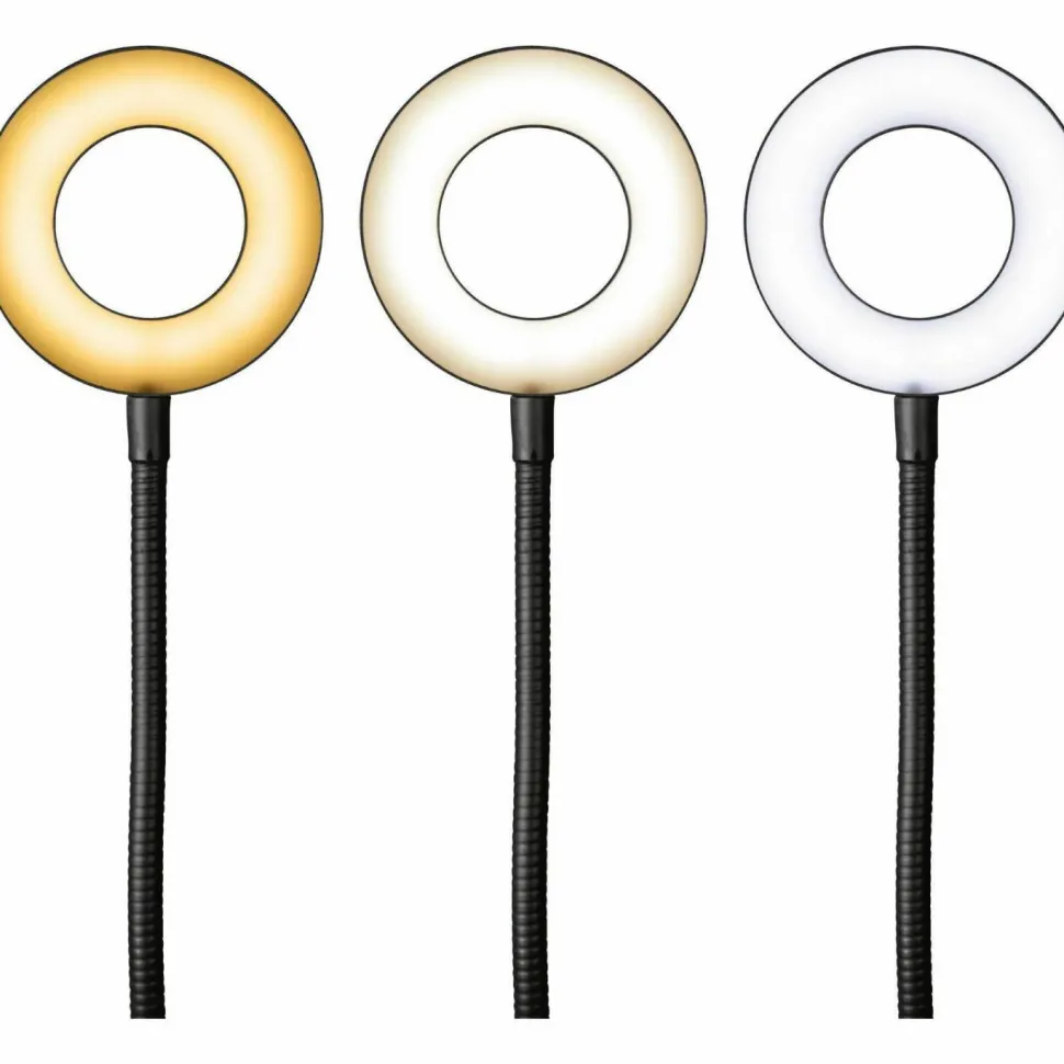 OttLite Capture Clip-On LED Ring Light
