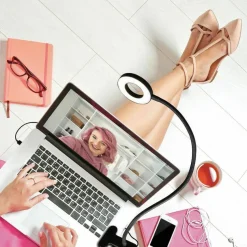 OttLite Capture Clip-On LED Ring Light