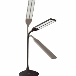 OttLite Wellness Series Pivot LED Desk Lamp with Dual Shades, 13.25