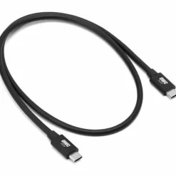 OWC 0.8M (31.5") Thunderbolt 5 (USB-C) Cable Black for Thunderbolt And USB-C Devices - Black