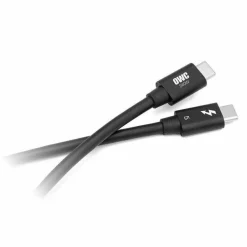 OWC 0.8M (31.5") Thunderbolt 5 (USB-C) Cable Black for Thunderbolt And USB-C Devices - Black
