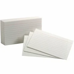 Oxford Index Cards, Ruled, 3