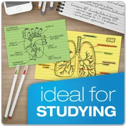 Oxford Index Cards, Ruled, 3