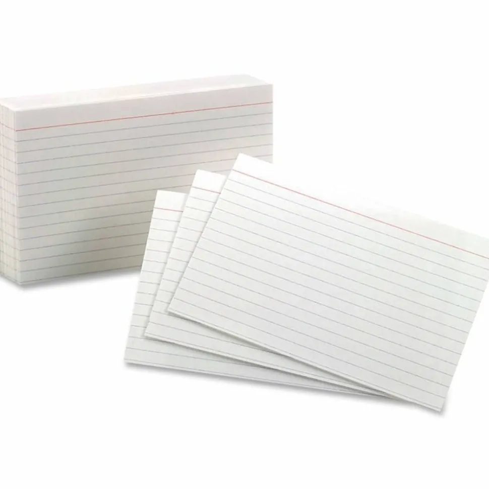 Oxford Ruled Index Cards