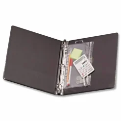 Oxford Zipper Binder Pocket, 2- to 5-Hole Punched, 8