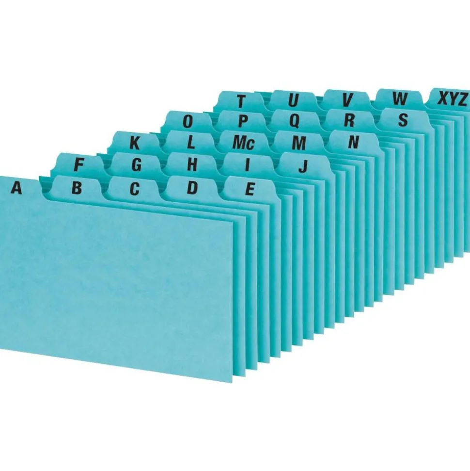 Oxford A-Z Index Card Guides, 6" x 9", Box Of 25