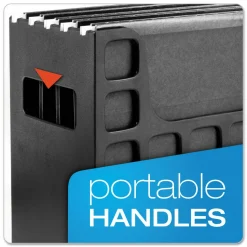 Oxford Decoflex File Holder, Letter Size, Black