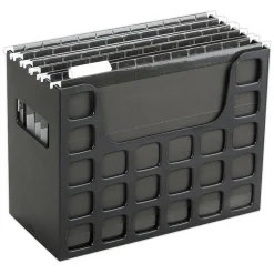 Oxford Decoflex File Holder, Letter Size, Black