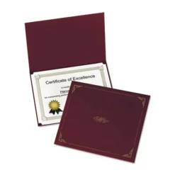 Oxford Letter Certificate Holder - 8 1/2