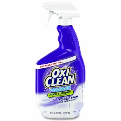 OxiClean Plus Bleach Mold and Mildew Stain Remover, Citrus Scent, 30 oz Trigger Spray Bottle, 8/Carton