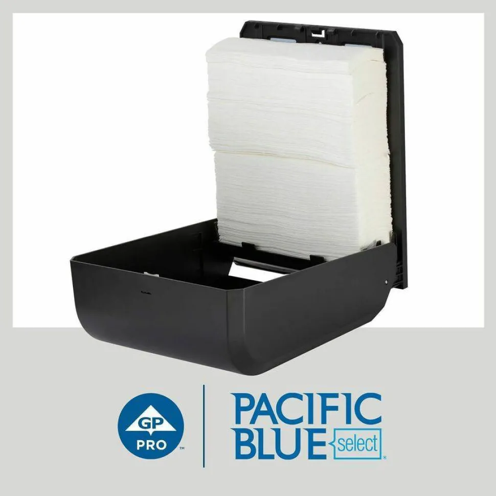 Pacific Blue Select by GP PRO, 2-Ply, C-Fold Paper Towels, 10.1" X 12.7", White, 120 Sheets per Pack, 12 Packs Per Case
