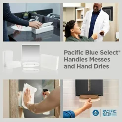 Pacific Blue Select by GP PRO, 2-Ply, C-Fold Paper Towels, 10.1