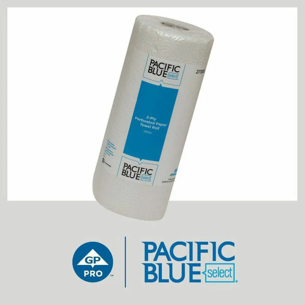 Pacific Blue Select by GP PRO 2-Ply Paper Towels, 85 Sheets Per Roll, Pack Of 30 Rolls