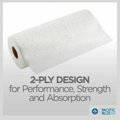 Pacific Blue Select by GP PRO 2-Ply Paper Towels, 85 Sheets Per Roll, Pack Of 30 Rolls
